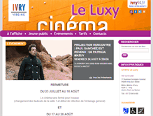 Tablet Screenshot of luxy.ivry94.fr